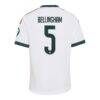 Jude Bellingham Real Madrid adidas Youth 2026/27 Home Replica Jersey - White - Detail View