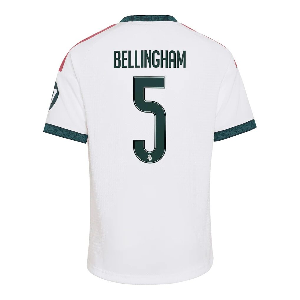 Jude Bellingham Real Madrid adidas Youth 2026/27 Home Replica Jersey