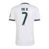 Vini Jr. Real Madrid adidas 2026/27 Home Replica Jersey - White - Detail View