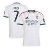 Vini Jr. Real Madrid adidas 2026/27 Home Replica Jersey - White - Front View