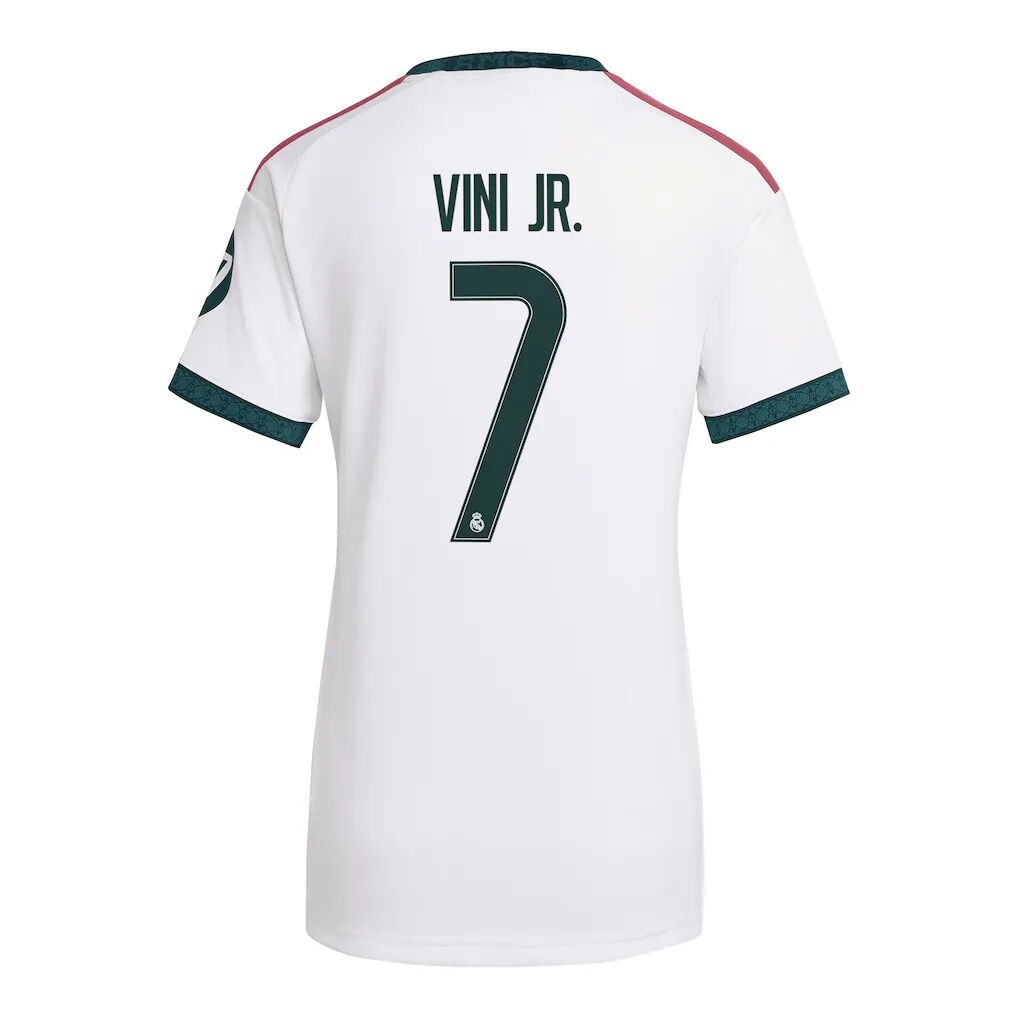 Vini Jr. Real Madrid adidas Women's 2026/27 Home Replica Jersey