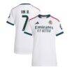 Vini Jr. Real Madrid adidas Women's 2026/27 Home Replica Jersey - White - Front View