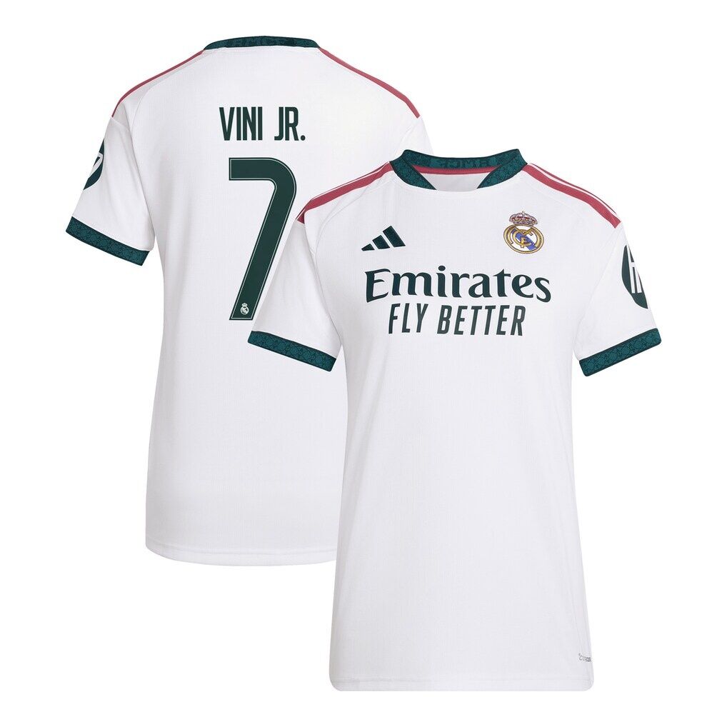 Vini Jr. Real Madrid adidas Women's 2026/27 Home Replica Jersey