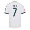 Vini Jr. Real Madrid adidas Youth 2026/27 Home On-Field Authentic Jersey - White - Detail View