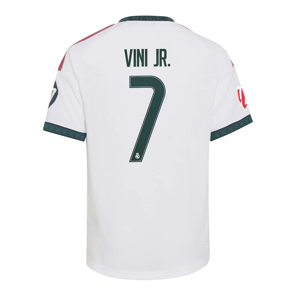 Vini Jr. Real Madrid adidas Youth 2026/27 Home On-Field Authentic Jersey