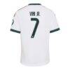 Vini Jr. Real Madrid adidas Youth 2026/27 Home Replica Jersey - White - Detail View