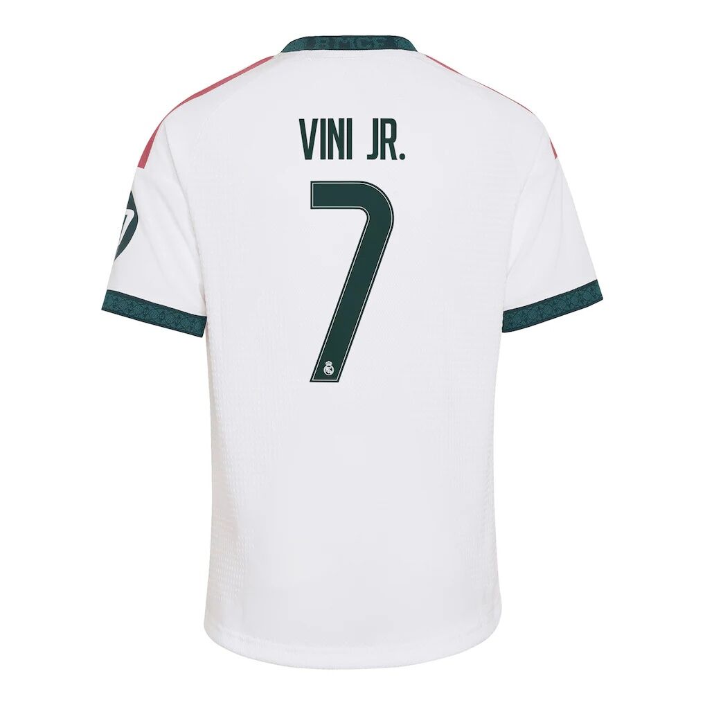 Vini Jr. Real Madrid adidas Youth 2026/27 Home Replica Jersey