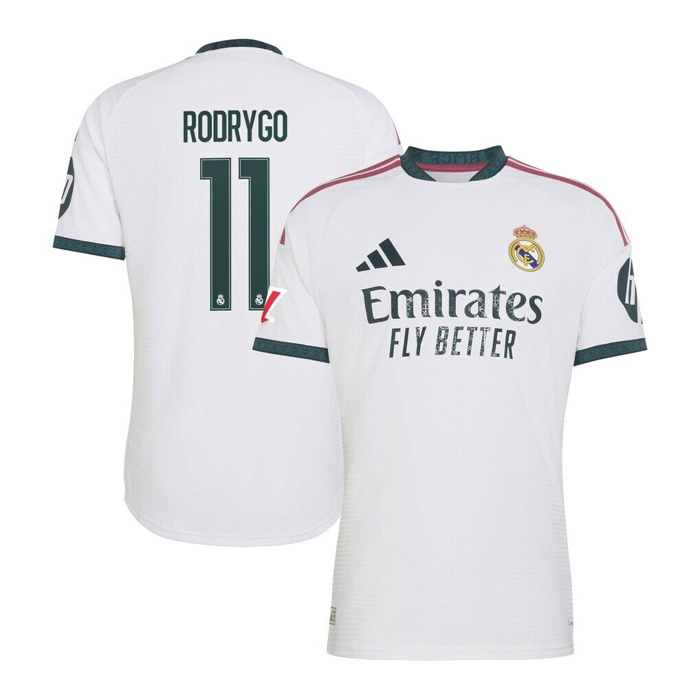 Rodrygo Real Madrid adidas 2026/27 Home On-Field Authentic Jersey