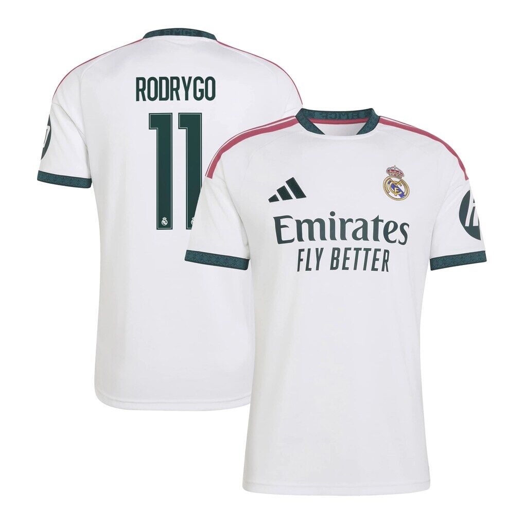 Rodrygo Real Madrid adidas 2026/27 Home Replica Jersey