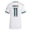 Rodrygo Real Madrid adidas Women's 2026/27 Home Replica Jersey - White - Detail View