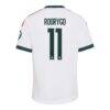 Rodrygo Real Madrid adidas Youth 2026/27 Home Replica Jersey - White - Detail View