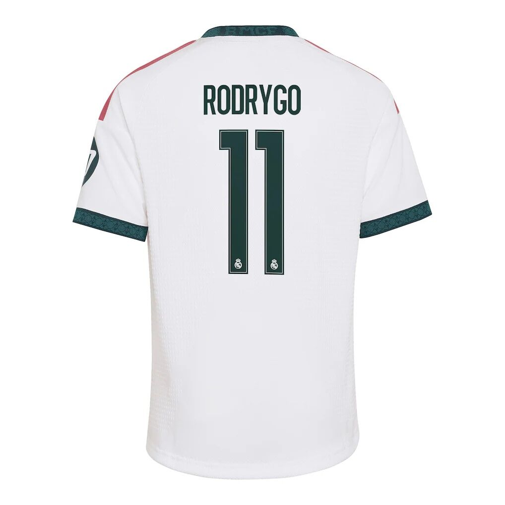 Rodrygo Real Madrid adidas Youth 2026/27 Home Replica Jersey