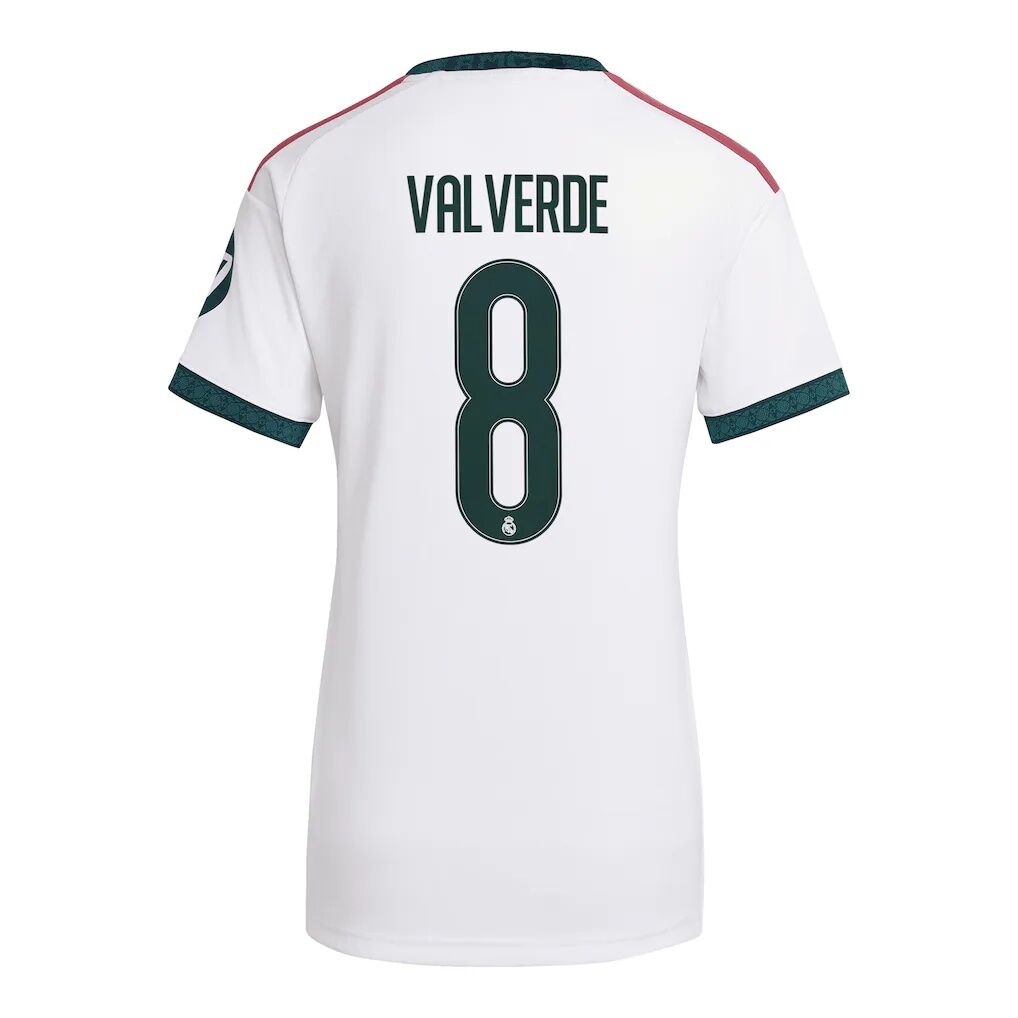 Federico Valverde Real Madrid adidas Women’s 2026/27 Home Replica Jersey