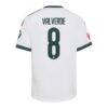Federico Valverde Real Madrid adidas Youth 2026/27 Home On-Field Authentic Jersey - White - Detail View