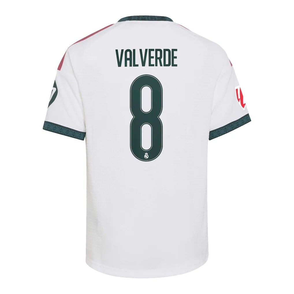 Federico Valverde Real Madrid adidas Youth 2026/27 Home On-Field Authentic Jersey