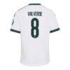 Federico Valverde Real Madrid adidas Youth 2026/27 Home Replica Jersey - White - Detail View