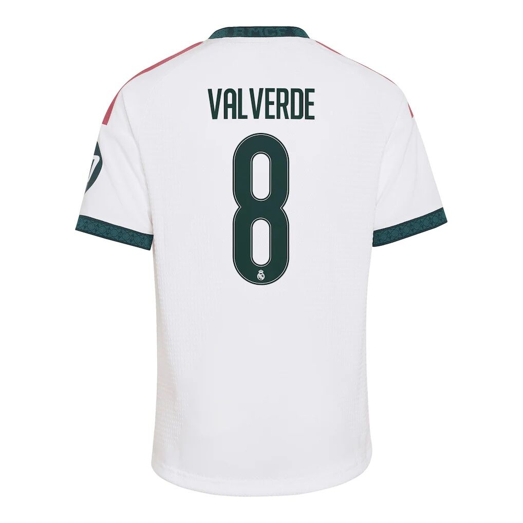 Federico Valverde Real Madrid adidas Youth 2026/27 Home Replica Jersey