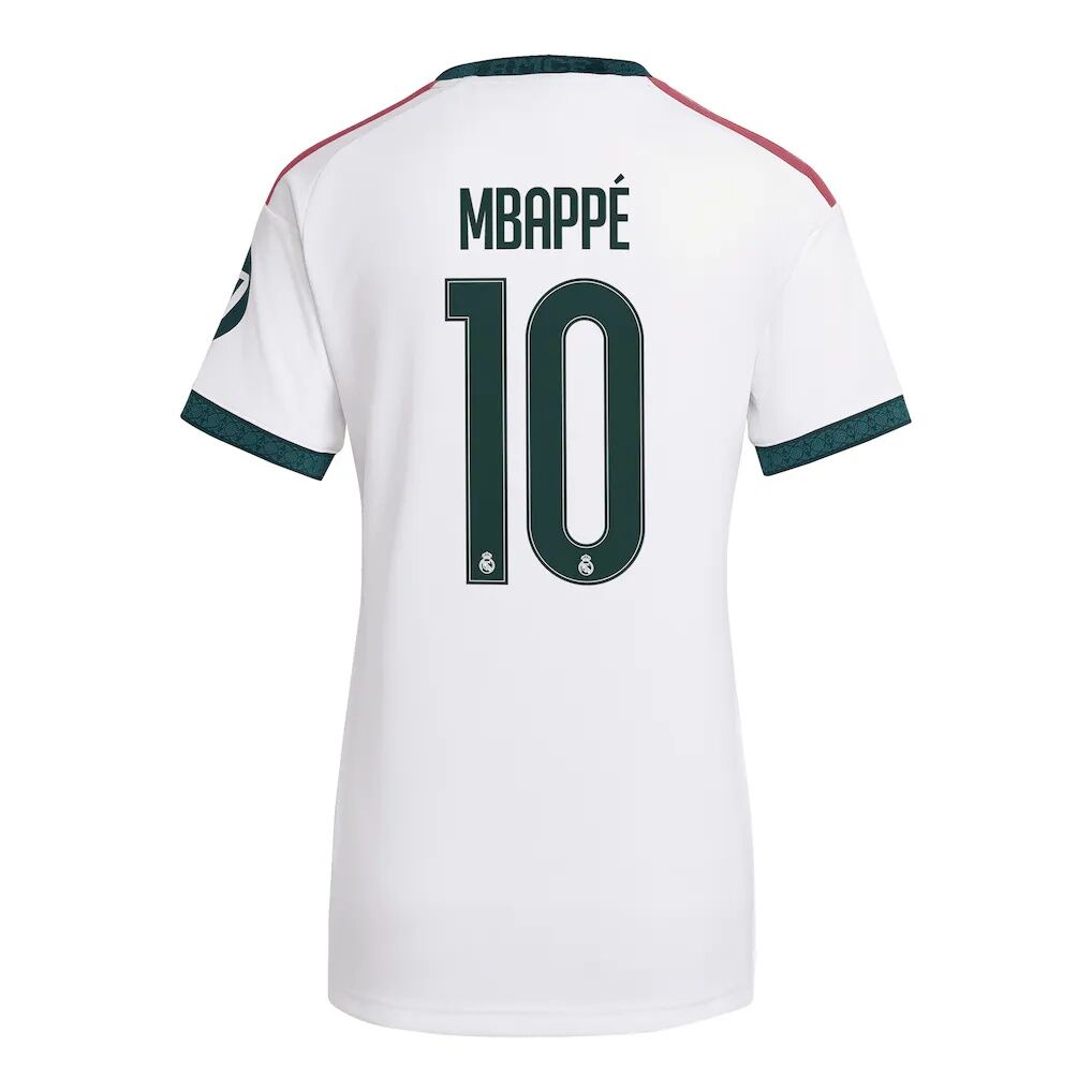 Kylian Mbappé Real Madrid adidas Women's 2026/27 Home Replica Jersey