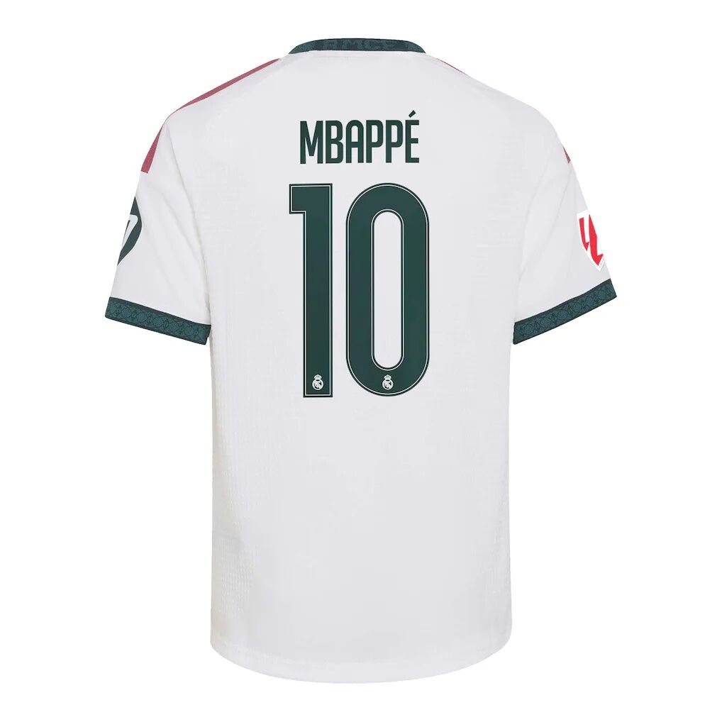 Kylian Mbappé Real Madrid adidas Youth 2026/27 Home On-Field Authentic Jersey