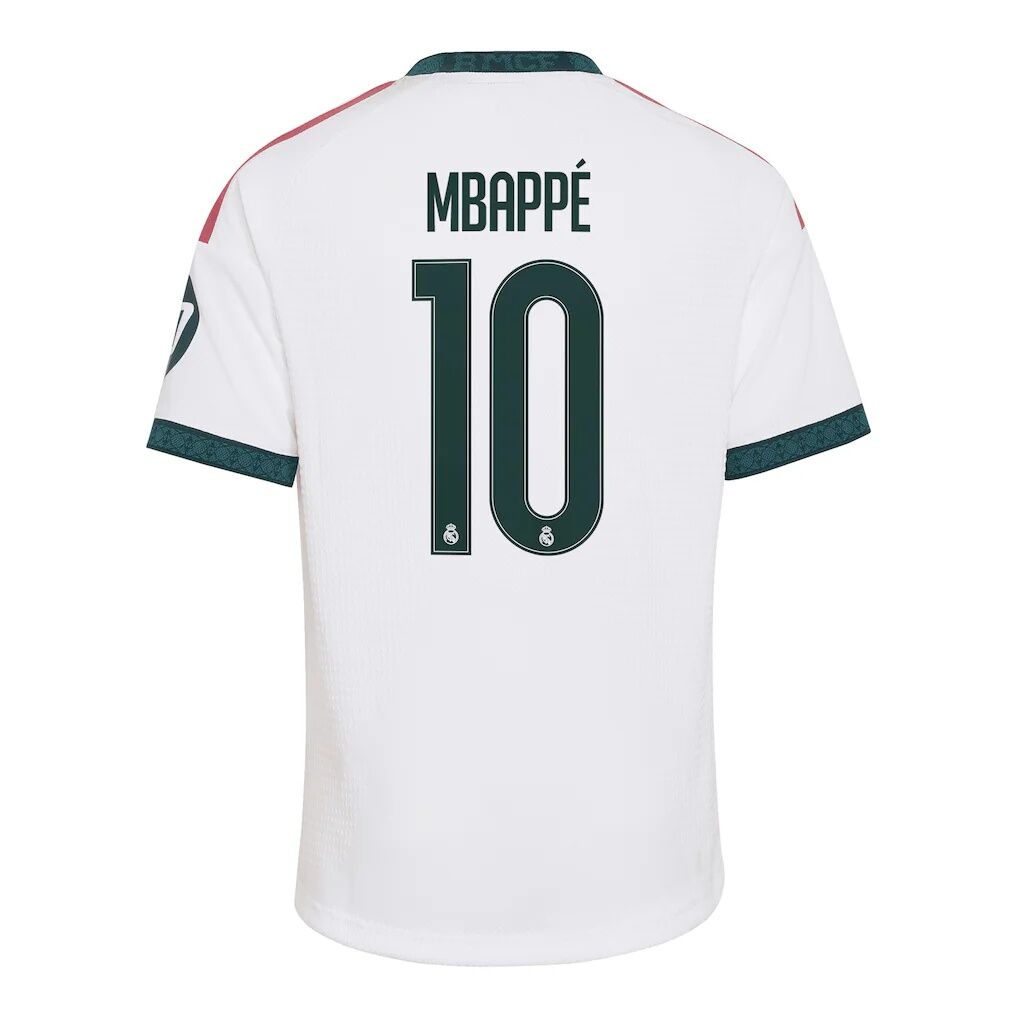 Kylian Mbappé Real Madrid adidas Youth 2026/27 Home Replica Jersey