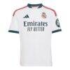 Kylian Mbappé Real Madrid adidas Youth 2026/27 Home Replica Jersey - White - Side View