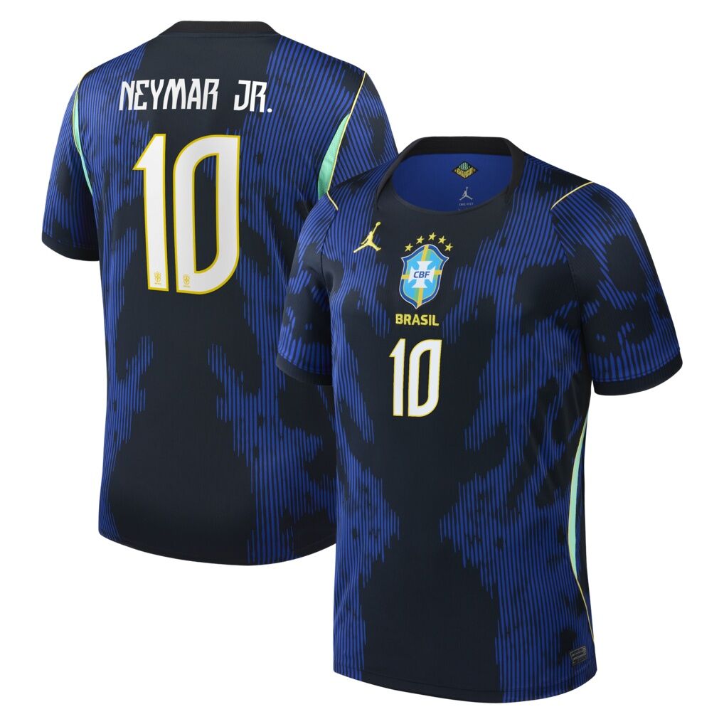 Neymar Jr. Brazil National Team Jordan Brand 2026 Away Stadium Replica Jersey