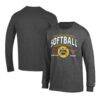 Texas Longhorns vs. Arizona State Sun Devils Champion 2026 NCAA Softball Super Regional Matchup Long Sleeve T-Shirt - Gray - Front View