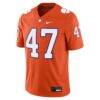 Sammy Brown Clemson Tigers Nike Game Football Jersey - Orange - Side View