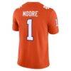 T.J. Moore Clemson Tigers Nike Game Football Jersey - Orange - Detail View