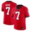 Lawson Luckie Georgia Bulldogs Nike Game Football Jersey - Red - Front View