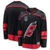Carolina Hurricanes Fashion7 2026 Stanley Cup Final Home Breakaway Jersey - Black - Front View
