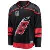 Carolina Hurricanes Fashion7 2026 Stanley Cup Final Home Breakaway Jersey - Black - Side View