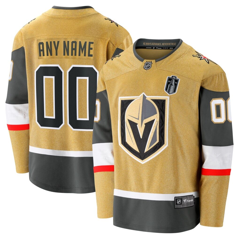 Vegas Golden Knights Fashion7 2026 Stanley Cup Final Breakaway Custom Jersey