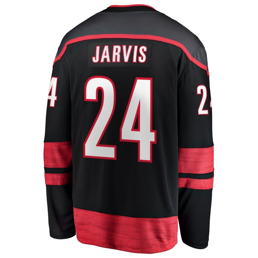 Seth Jarvis Carolina Hurricanes Fashion7 2026 Stanley Cup Final Home Breakaway Jersey