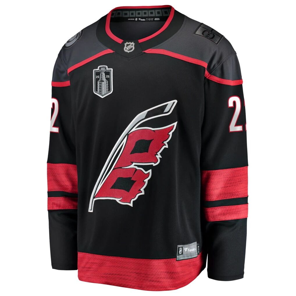 Logan Stankoven Carolina Hurricanes Fashion7 2026 Stanley Cup Final Home Breakaway Jersey