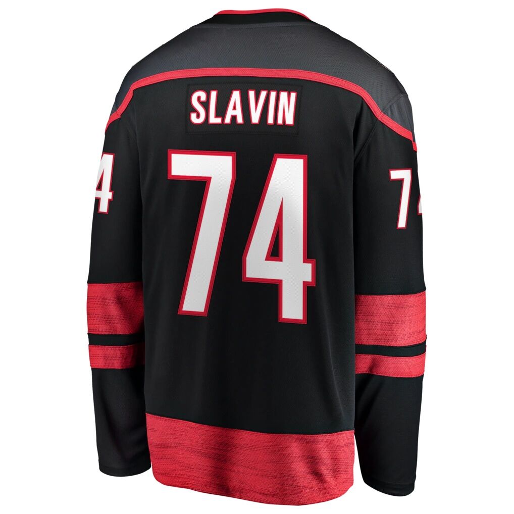 Jaccob Slavin Carolina Hurricanes Fashion7 2026 Stanley Cup Final Home Breakaway Jersey