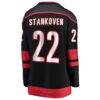 Logan Stankoven Carolina Hurricanes Fashion7 Women's 2026 Stanley Cup Final Home Breakaway Jersey - Black - Detail View