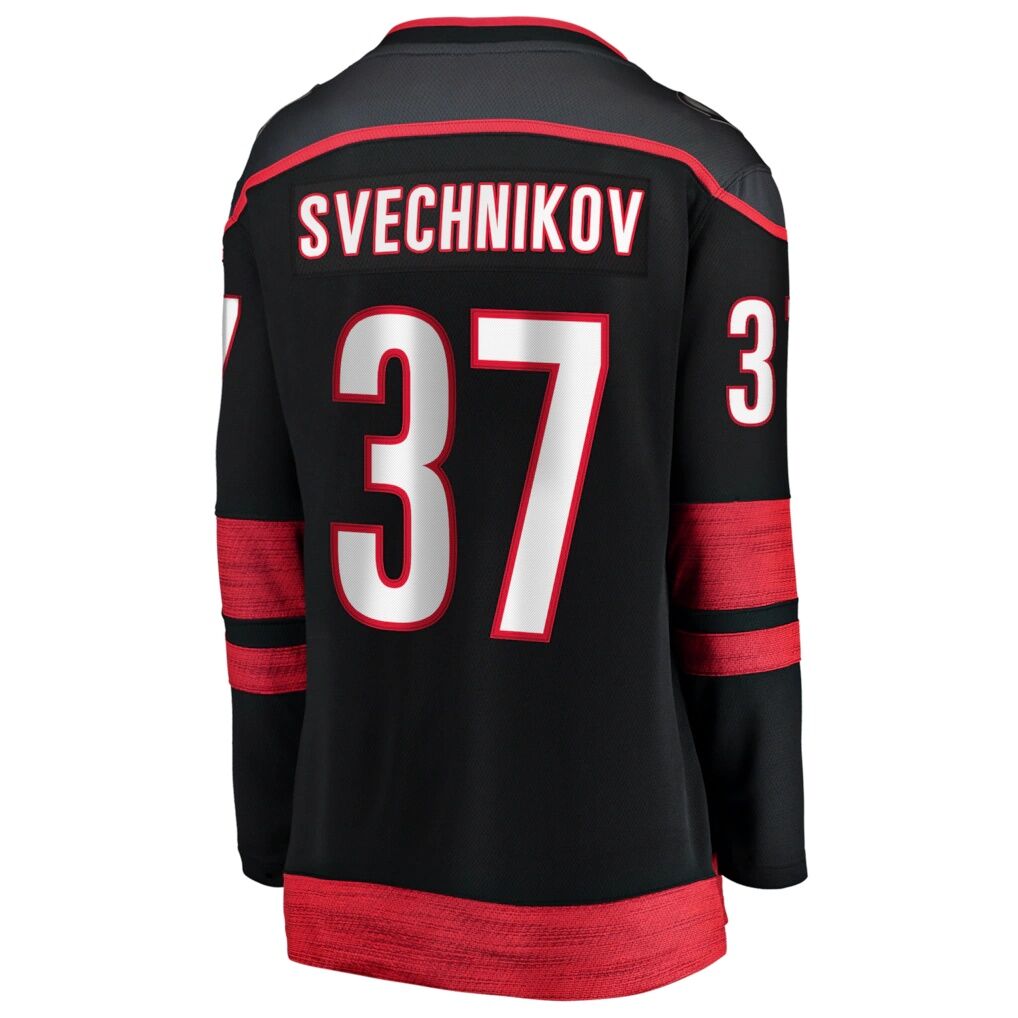 Andrei Svechnikov Carolina Hurricanes Fashion7 Women's 2026 Stanley Cup Final Home Breakaway Jersey