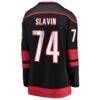 Jaccob Slavin Carolina Hurricanes Fashion7 Women's 2026 Stanley Cup Final Home Breakaway Jersey - Black - Detail View