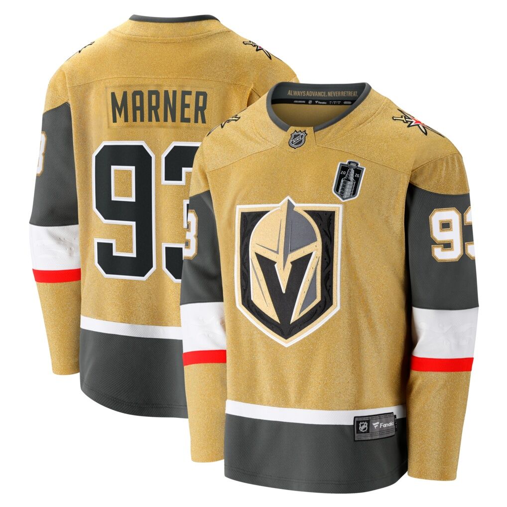 Mitch Marner Vegas Golden Knights Fashion7 2026 Stanley Cup Final Breakaway Jersey