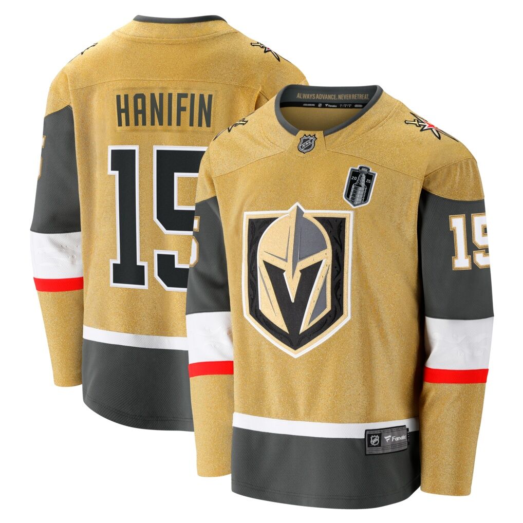 Noah Hanifin Vegas Golden Knights Fashion7 2026 Stanley Cup Final Breakaway Jersey
