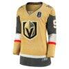 Jack Eichel Vegas Golden Knights Fashion7 Women's 2026 Stanley Cup Final Breakaway Jersey - Gold - Side View