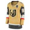 Mitch Marner Vegas Golden Knights Fashion7 Women's 2026 Stanley Cup Final Breakaway Jersey - Gold - Side View