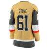 Mark Stone Vegas Golden Knights Fashion7 Women's 2026 Stanley Cup Final Breakaway Jersey - Gold - Detail View