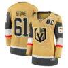 Mark Stone Vegas Golden Knights Fashion7 Women's 2026 Stanley Cup Final Breakaway Jersey - Gold - Front View