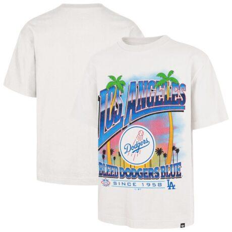 Los Angeles Dodgers '47 Regional Upland Foundation T-Shirt - White - Front View