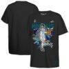 LaMelo Ball Charlotte Hornets Mitchell & Ness Youth Chalked Up Player T-Shirt - Black - Front View