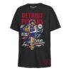 Cade Cunningham Detroit Pistons Mitchell & Ness Youth Chalked Up Player T-Shirt - Black - Side View