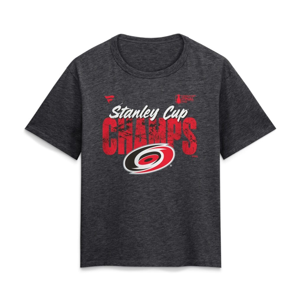 Carolina Hurricanes Women's 2026 Stanley Cup Champions Custom Tri-Blend T-Shirt