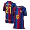 Frenkie de Jong Barcelona Nike Youth 2026/27 Home Stadium Replica Jersey - Red - Front View